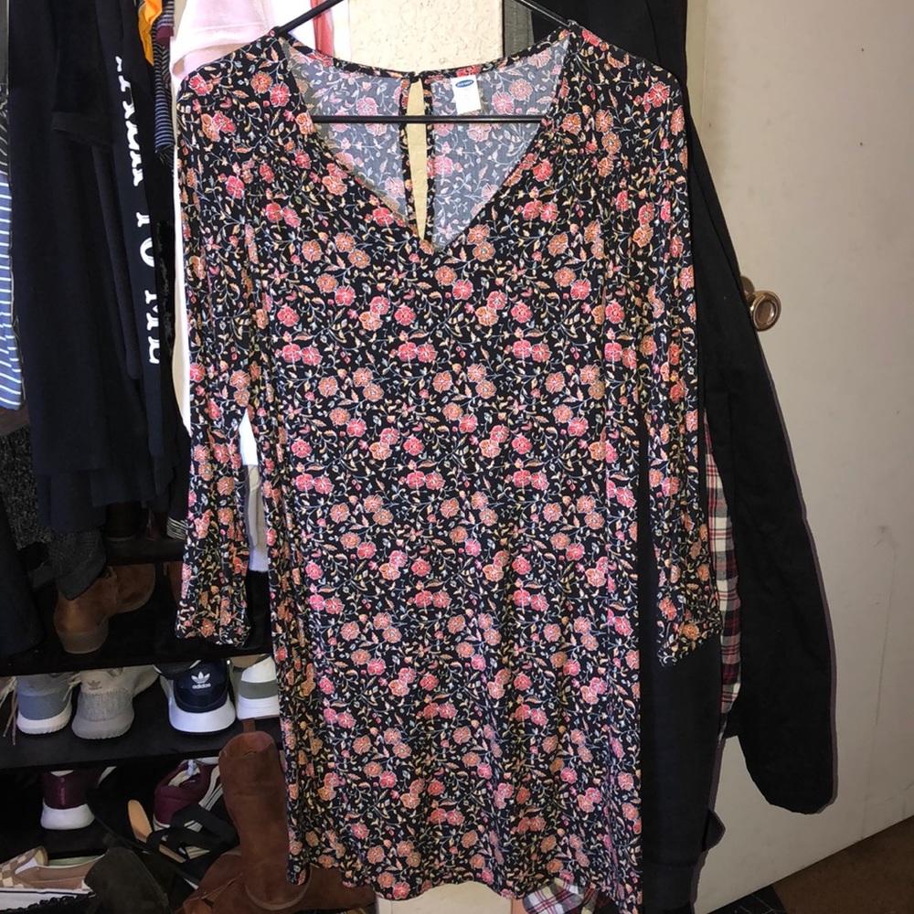 Floral Long Sleeve Dress